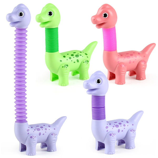 Puzzle Pressure Relief Extension Tube Variety Dinosaur Modeling Creative Stretch Decompression Toy