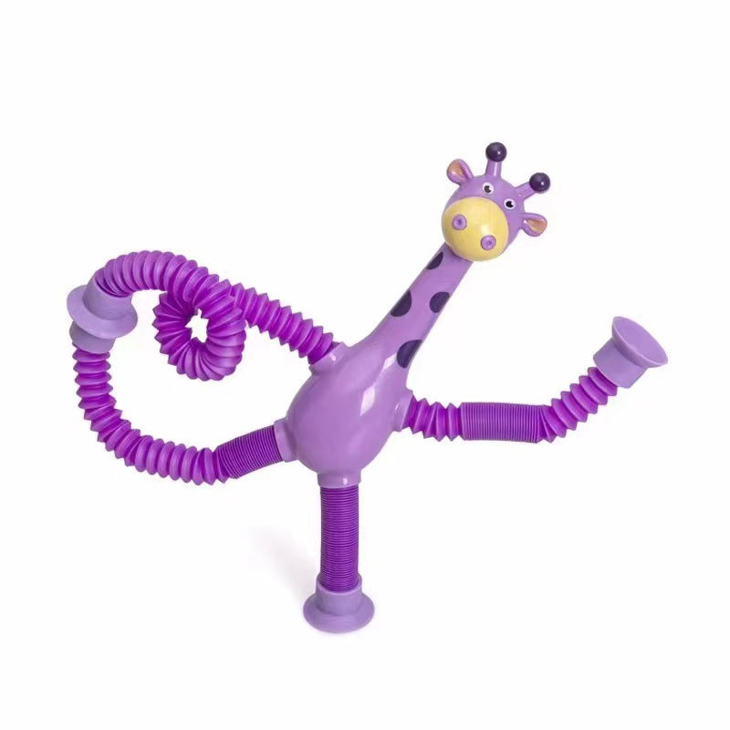 Giraffe Stretch Tube Sensory Fidget Toy for Kids Stress Relief & Play