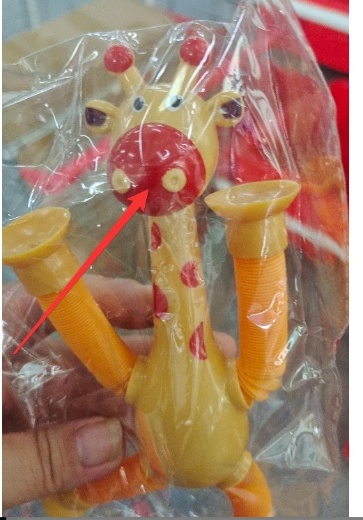 Giraffe Stretch Tube Sensory Fidget Toy for Kids Stress Relief & Play