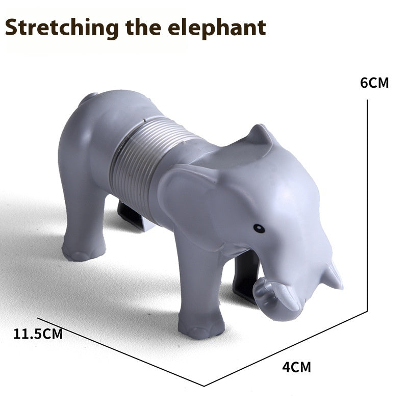 Puzzle Pressure Relief Extension Tube Variety Dinosaur Modeling Creative Stretch Decompression Toy