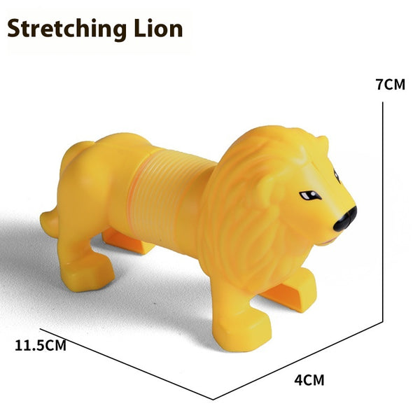 Puzzle Pressure Relief Extension Tube Variety Dinosaur Modeling Creative Stretch Decompression Toy