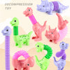 Puzzle Pressure Relief Extension Tube Variety Dinosaur Modeling Creative Stretch Decompression Toy