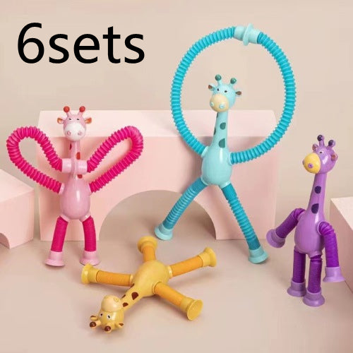 Giraffe Stretch Tube Sensory Fidget Toy for Kids Stress Relief & Play