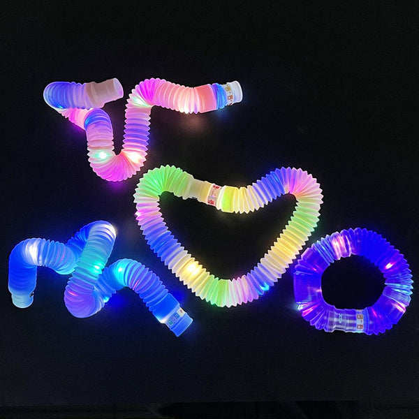 Fashion Decompression Luminous Extension Tube Toy