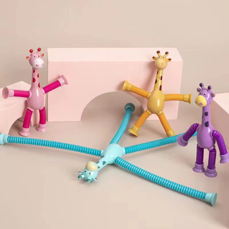 Giraffe Stretch Tube Sensory Fidget Toy for Kids Stress Relief & Play