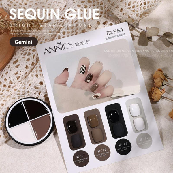 Popular Color Twelve Constellation Series Solid Nail Polish For Nail Salon