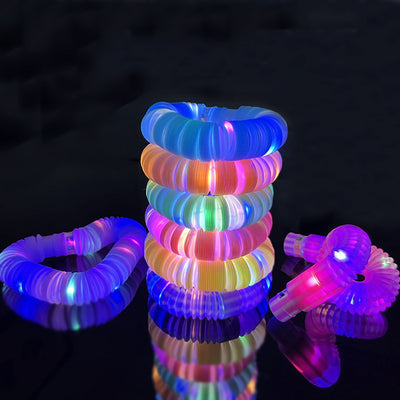 Fashion Decompression Luminous Extension Tube Toy