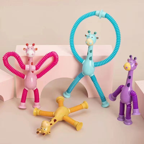 Giraffe Stretch Tube Sensory Fidget Toy for Kids Stress Relief & Play