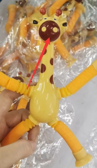 Giraffe Stretch Tube Sensory Fidget Toy for Kids Stress Relief & Play